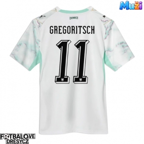 Rakousko Michael Gregoritsch #11 Venkovní Dres MS 2026 Krátký Rukáv